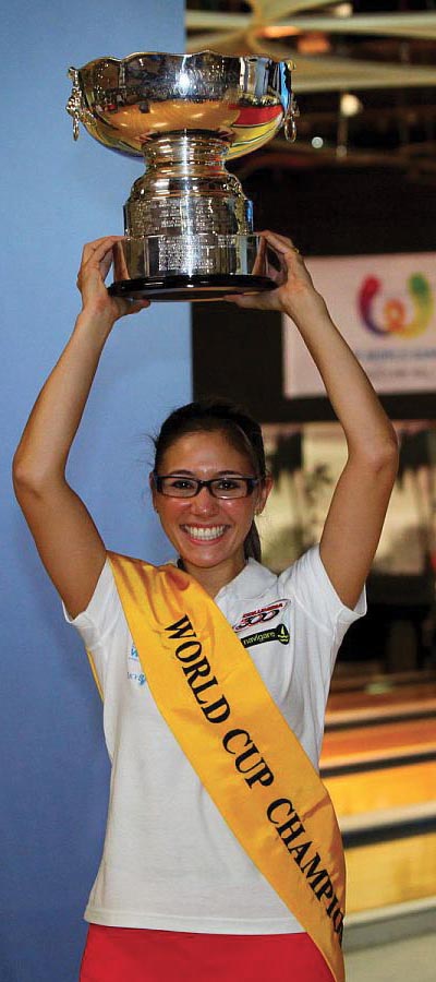 Clara Juliana Guerrero, 50th QubicaAMF World Cup winner